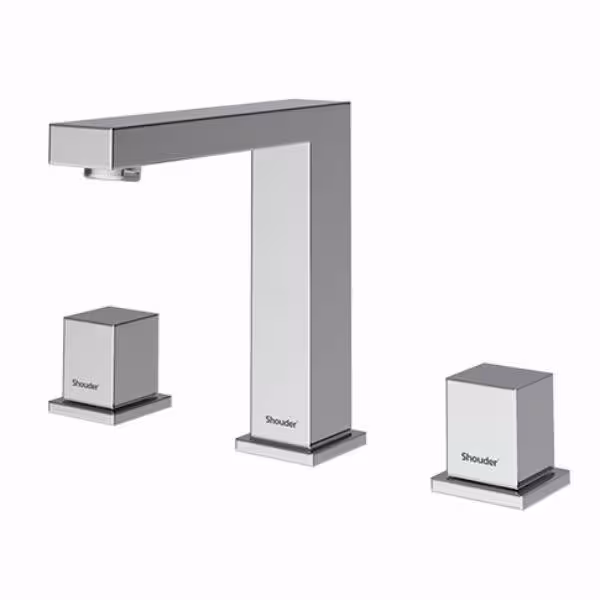 شیر روشویی سه تیکه شودر مدل اروپا