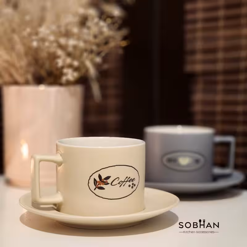 ماگ سرامیکی زیره دار