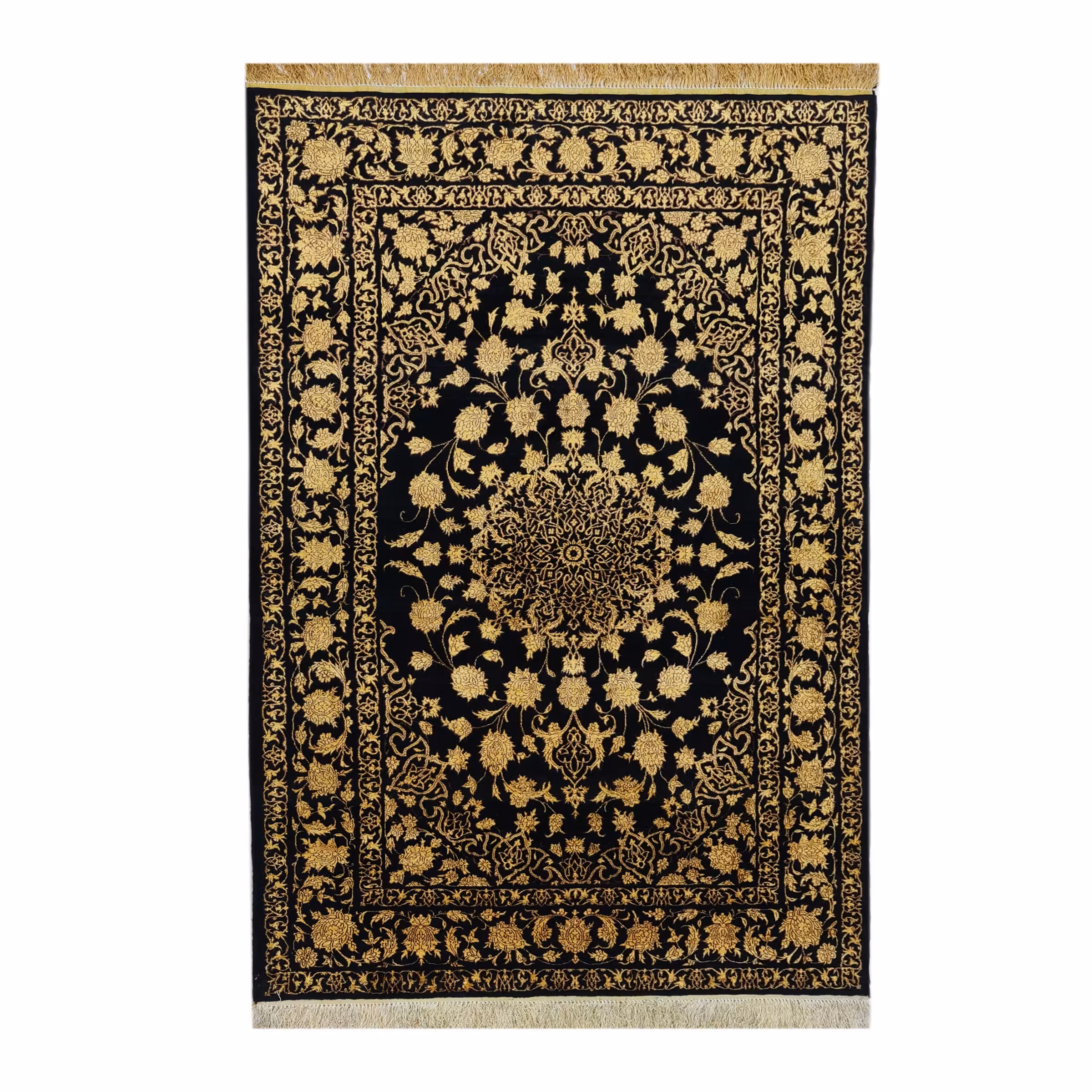 فرش دستبافت یک و نیم متری اصفهان کد 26