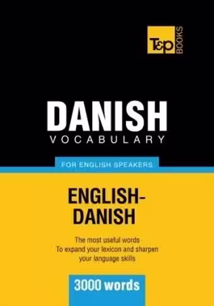 کتاب واژگان دانمارکی Danish vocabulary for English speakers 3000 words