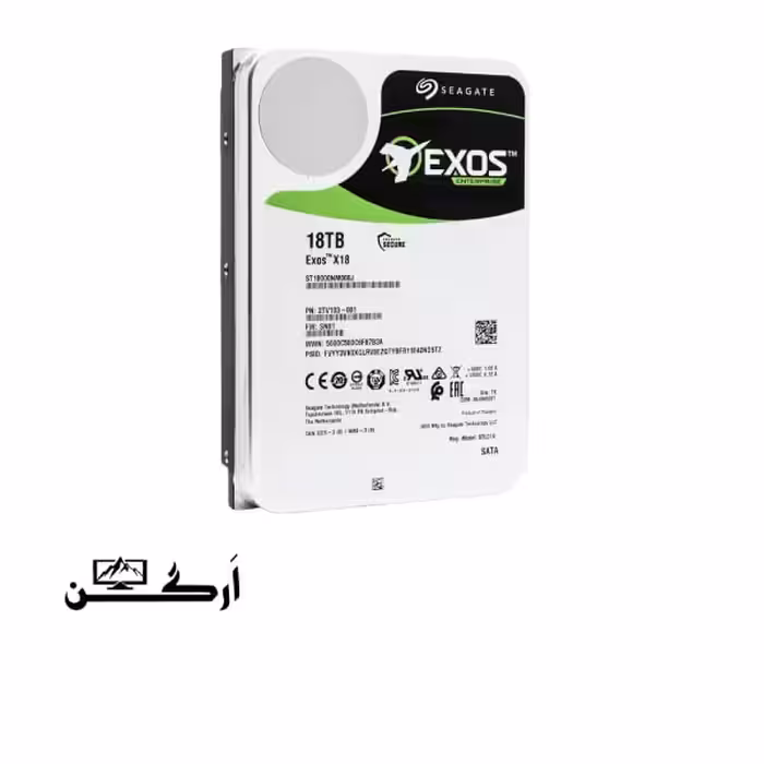 هارد دیسک اینترنال سیگیت مدل Exos ST18000NM004J ظرفیت 18 ترابایت