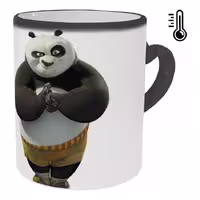 خرید ماگ-لیوان حرارتی  دسته ساده   پاندا کنگ فو کار کد 53