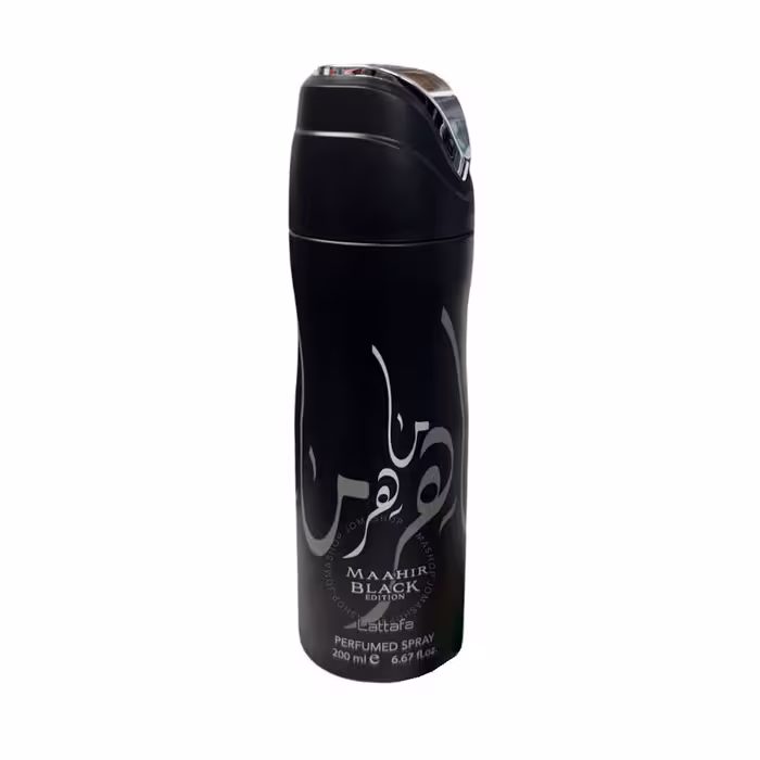 اسپری بدن زنانه ماهر لطافه مدل Perfume Spray Maahir حجم 200 میل