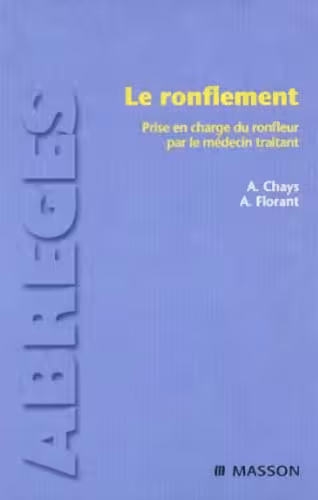 خرید و دانلود نسخه کامل کتاب Le ronflement
