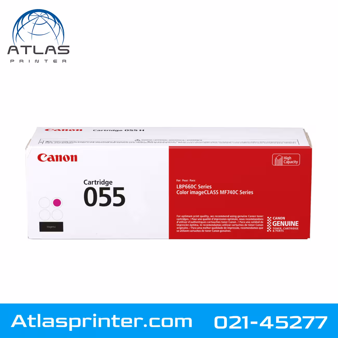 کارتریج لیزری کانن Canon 055 قرمز