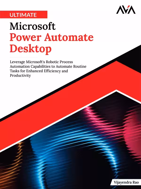 کتاب Ultimate Microsoft Power Automate Desktop