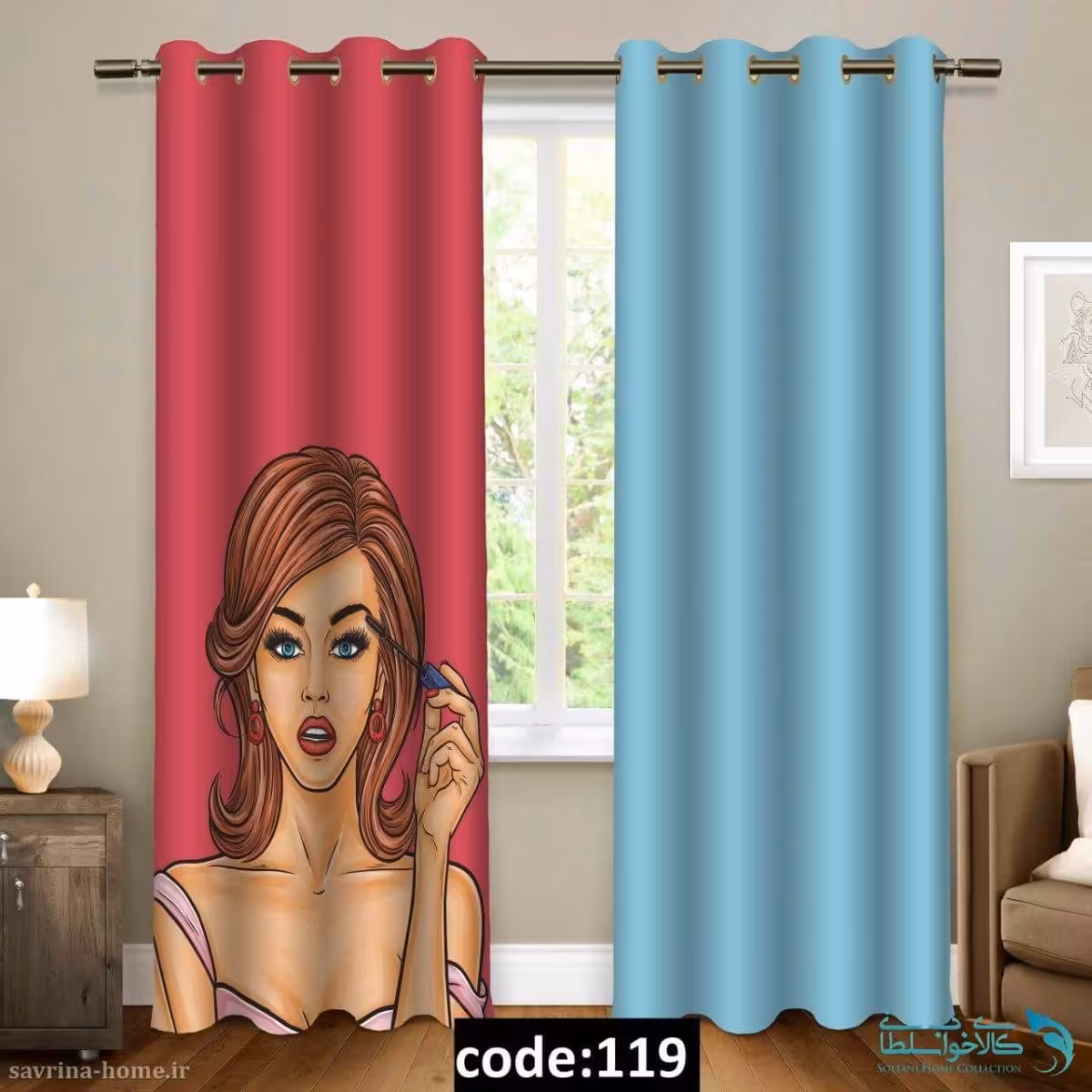 پرده پنلی مدل Sh-119