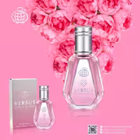 عطر ادکلن 50 میل فراگرنس ورساچ کریستال برایت صورتی versus fragrance world
