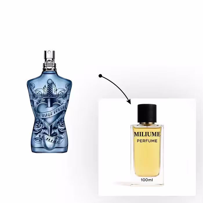 اسانس عطر Jean Paul Gaultier Le Male Lover برند kpf - کد 2793 - ژان پل گوتیه له میل لاور 100ML - میلیوم پرفیوم