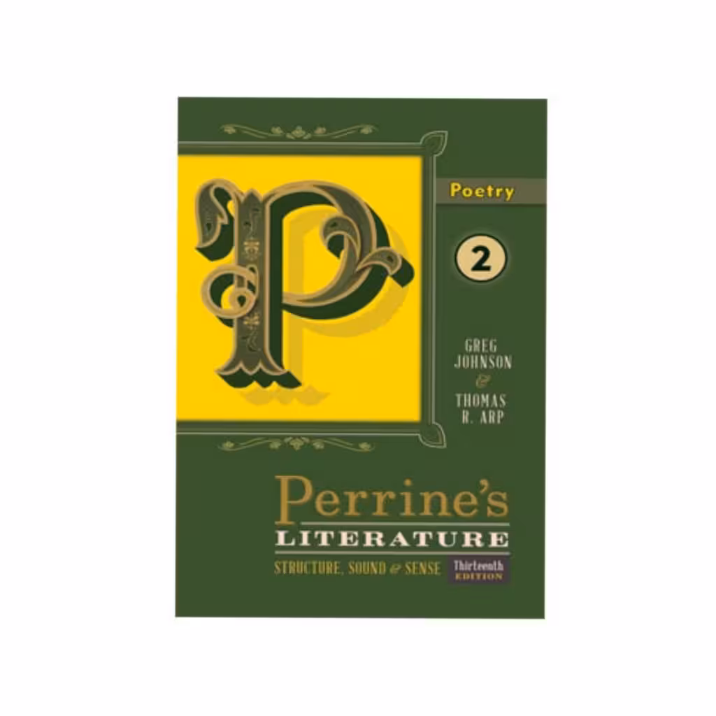 Perrine’s Literature 2 Poetry 13th Edition