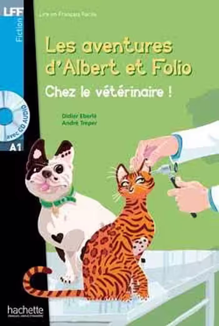 دانلود کتاب Albert et Folio : Chez le veterinaire   MP3