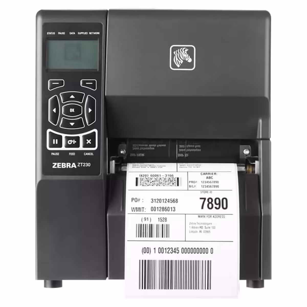 پرینتر لیبل زن استوک زبرا مدل Zebra ZT230