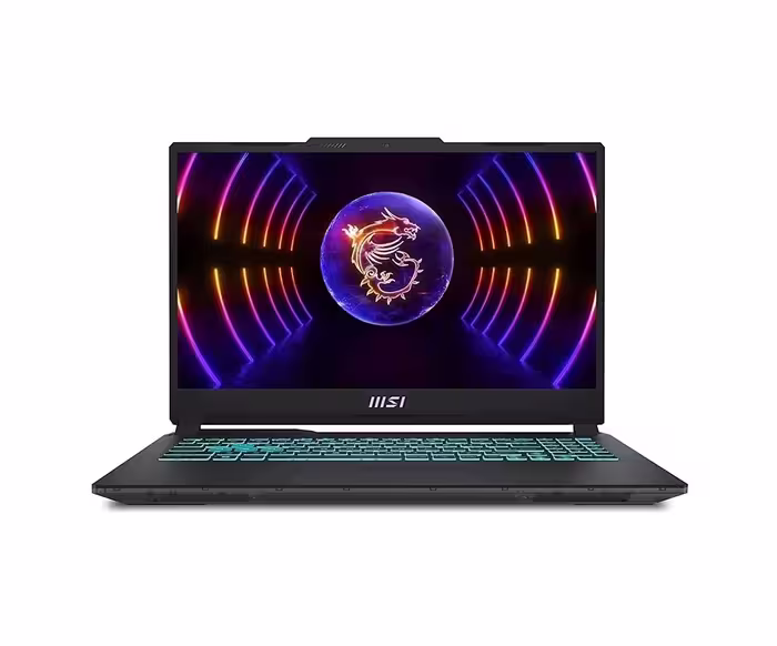 لپ تاپ برند ام اس آی مدل Cyborg 15 A13UCX با پردازنده i5 13420H، 16 گیگابایت رم، 512 گیگابایت SSD و کارت گرافیک RTX 2050