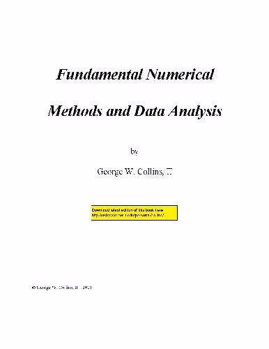 خرید و دانلود نسخه کامل کتاب Fundamental numerical methods and data analysis