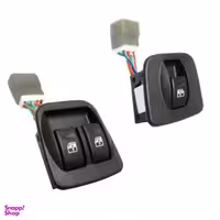 کلید شیشه بالابر کد 34 مناسب برای پراید بسته 2 عددی