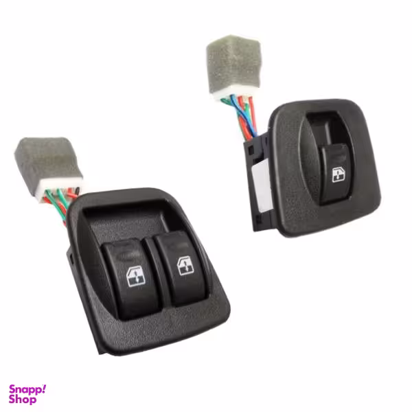 کلید شیشه بالابر کد 34 مناسب برای پراید بسته 2 عددی