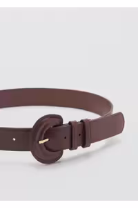 کمربند چند رنگ زنانه بیضی اورجینال MANGO