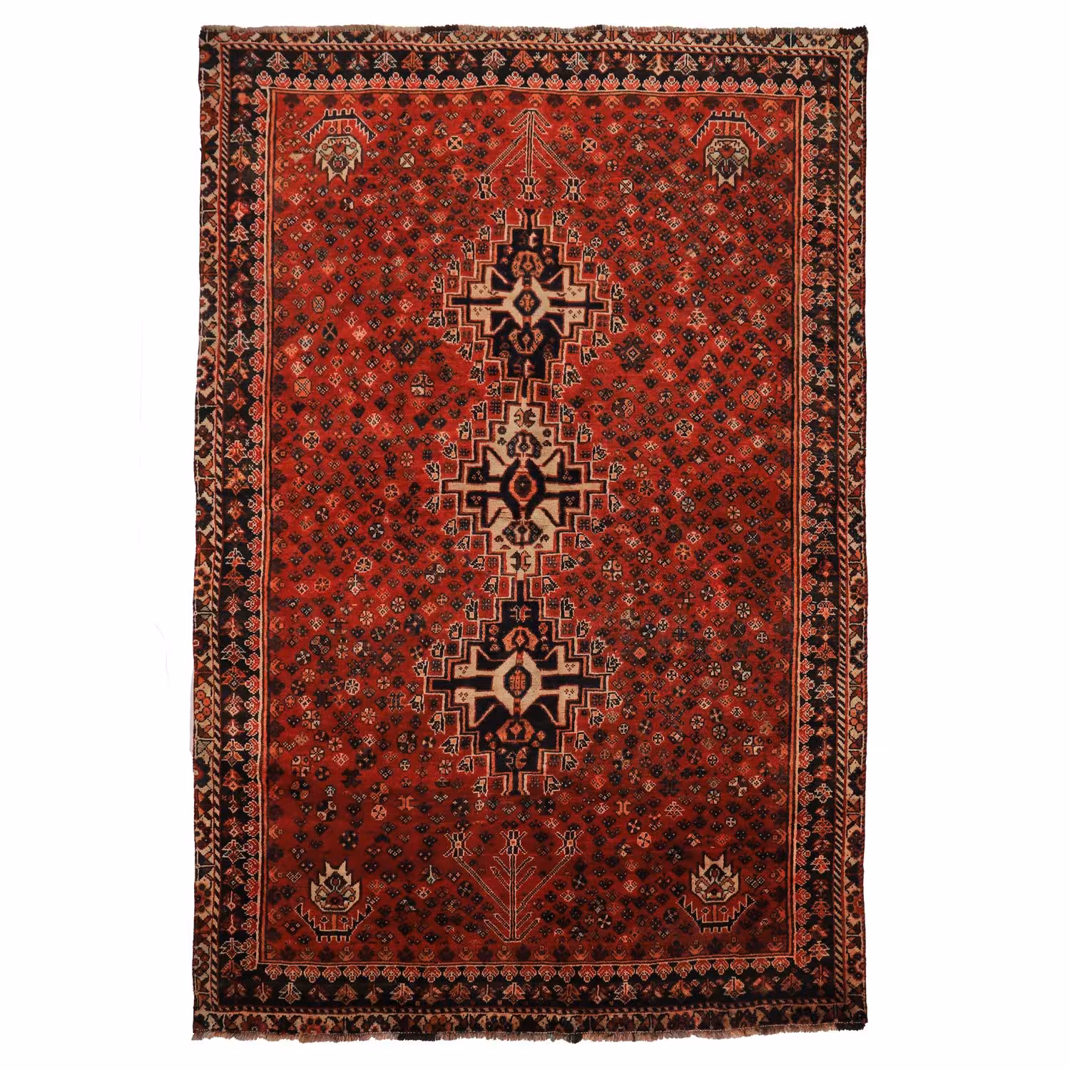 فرش دستباف مدل بختیاری کد 4020223