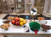 ست هفت سین کامل برنجی طرح 2