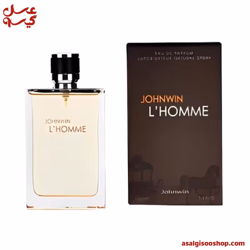 ادو پرفیوم مردانه جانوین مدل تق هرمس L HOMME حجم 100 میلی لیتر-کد1481