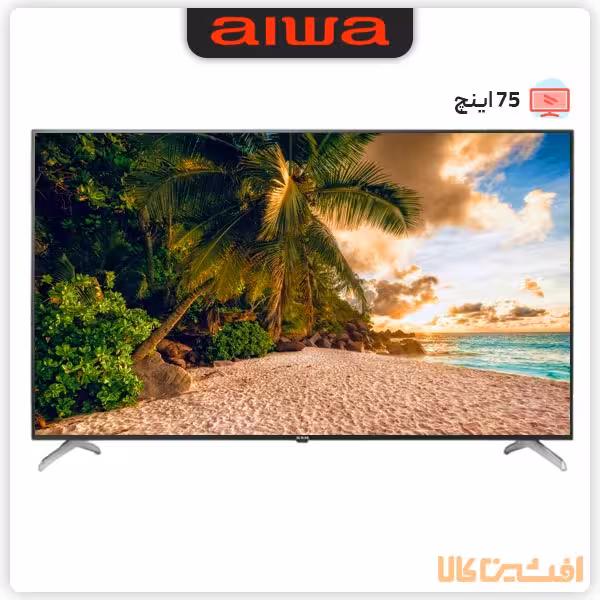 تلویزیون QLED هوشمند 75 اینچ آیوا مدل F8 (گارانتی اصلی گاندوسرویس)