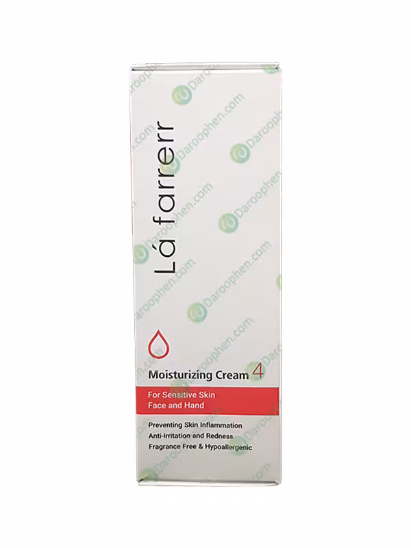 کرم مرطوب کننده پوست حساس لافارر مخصوص صورت و دست 75 میلی لیتر – La Farrerr Moisturizing Cream for Sensitive Skin 75 ml