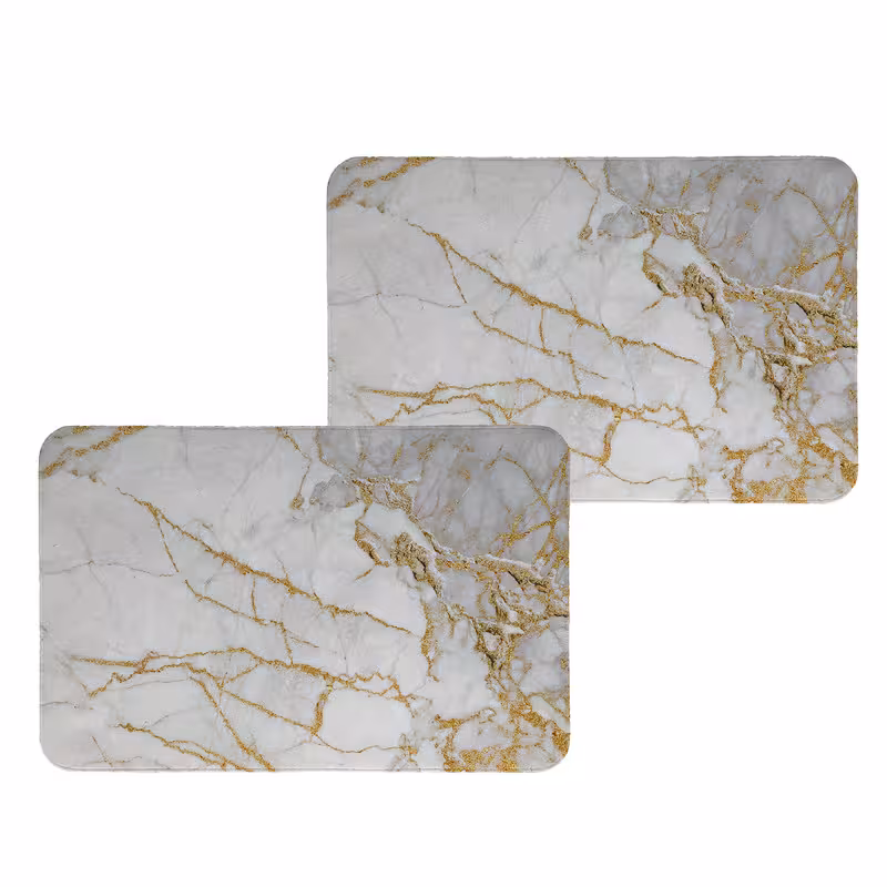 زیربشقابی طرح سنگ کد 8609 مجموعه 2عددی | کالا مکس