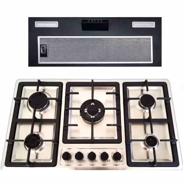 ست هود و اجاق گاز صفحه ای مدل P3