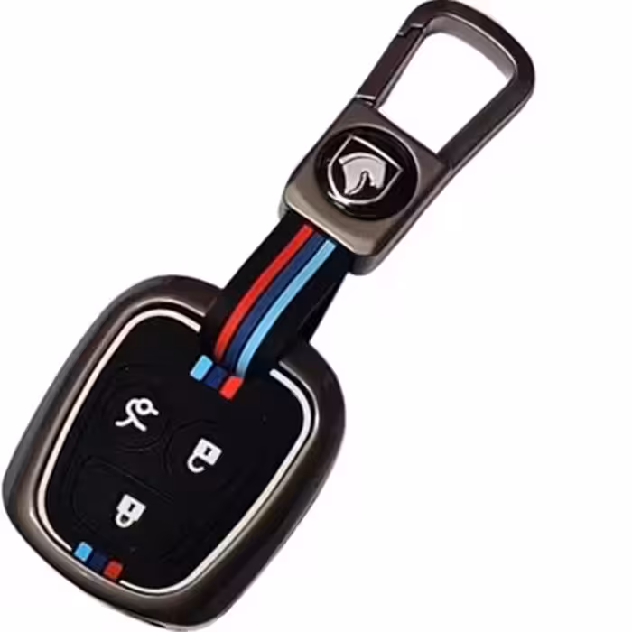 خرید کاور ریموت دنا دور فلزی سه دکمه | اتوموبی