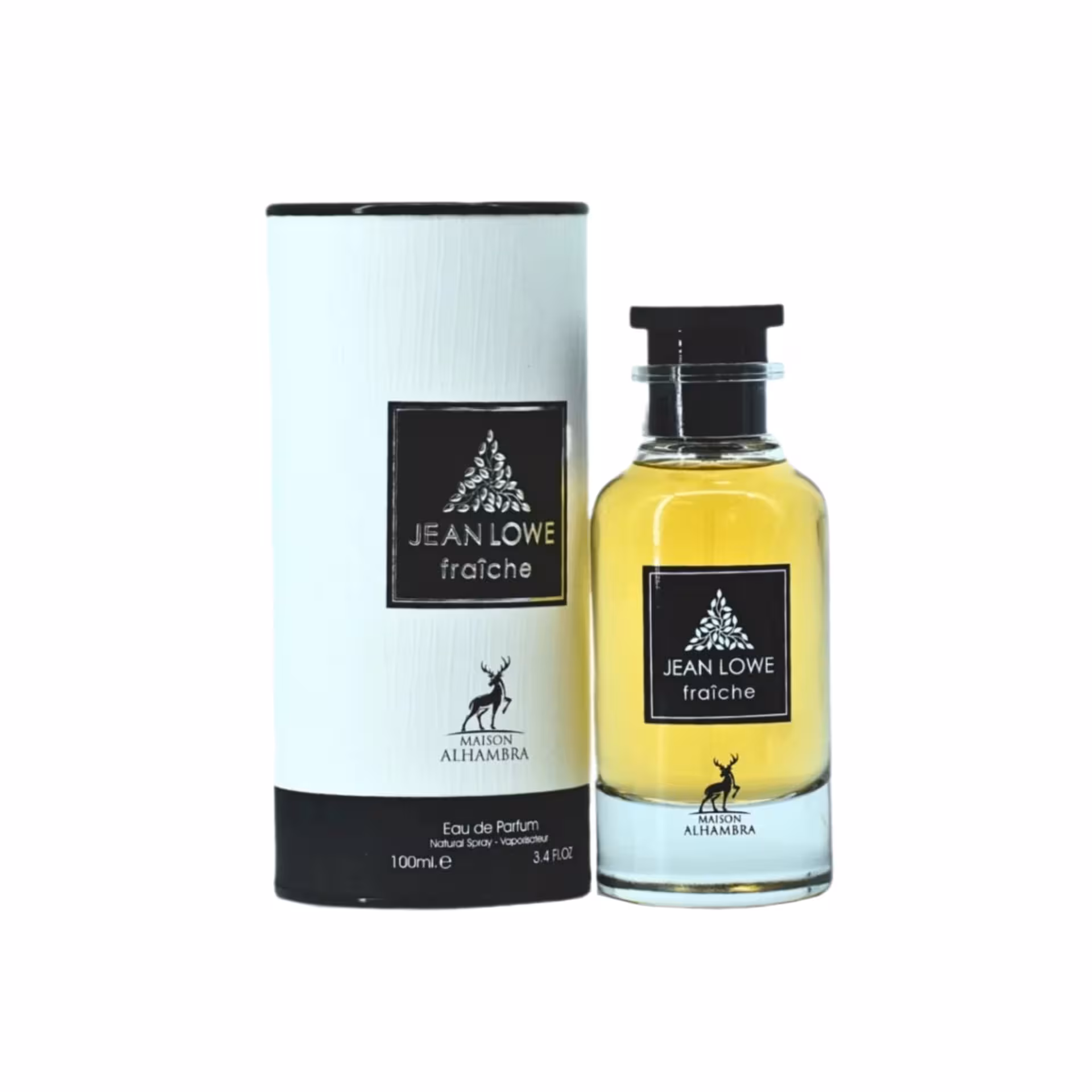 ادکلن مردانه الحمبرا مدل جین لاو فریچ رایحه لویی ویتون نوویو موند حجم 100 میل