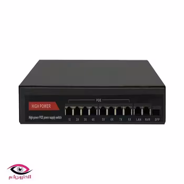 سوئیچ دوربین مداربسته IP سیماران مدل SM-LB82P-SF