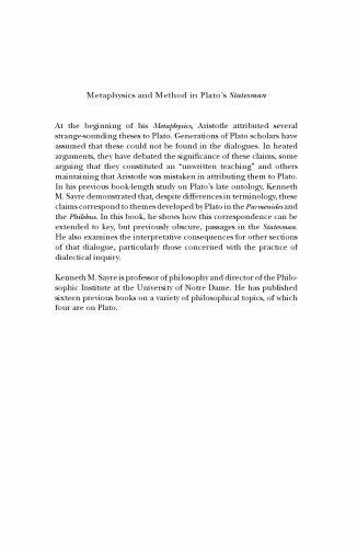 خرید و دانلود نسخه کامل کتاب Metaphysics and Method in Plato&#039;s Statesman