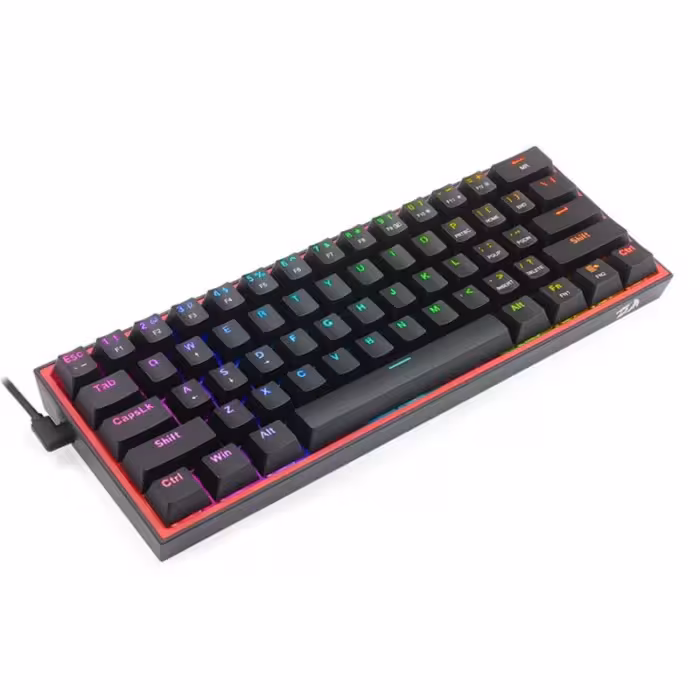 کیبورد گیمینگ ردراگون مدل REDRAGON K617 FIZZ RED SWITCH