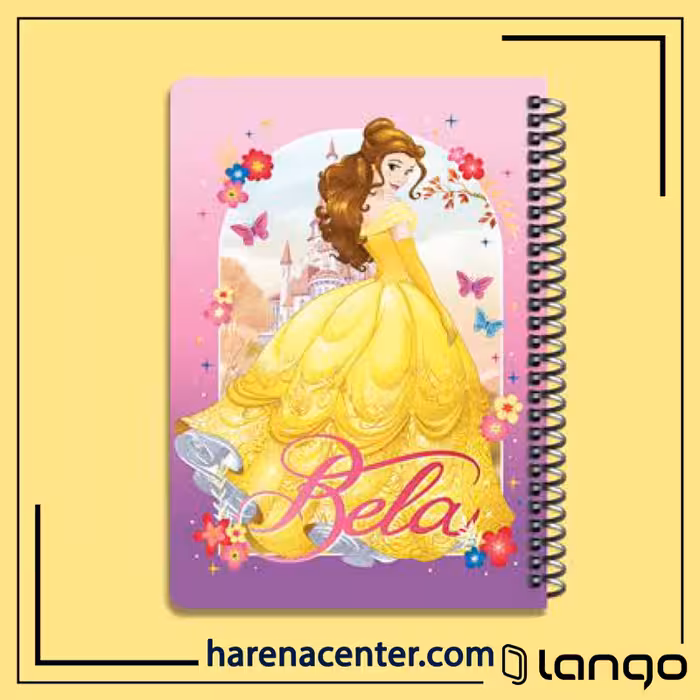 دفتر مدرسه طرح دیو و دلبر برند لانگو