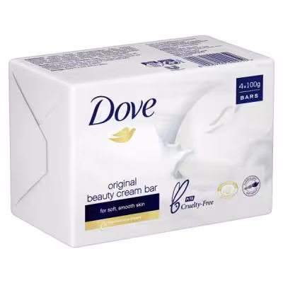 صابون داو Dove بسته 4 عددی 360 گرم رنگ آبی