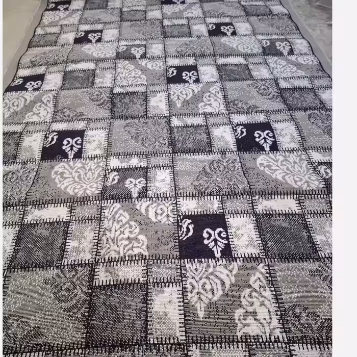 کناره گلیم ماشینی کاشان کد301سایز2در90(هزینه ارسال باخریداروپس کرایه میباشد)