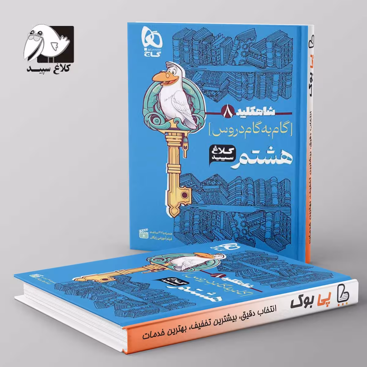 شاه کلید گام به گام دروس هشتم کلاغ سپید