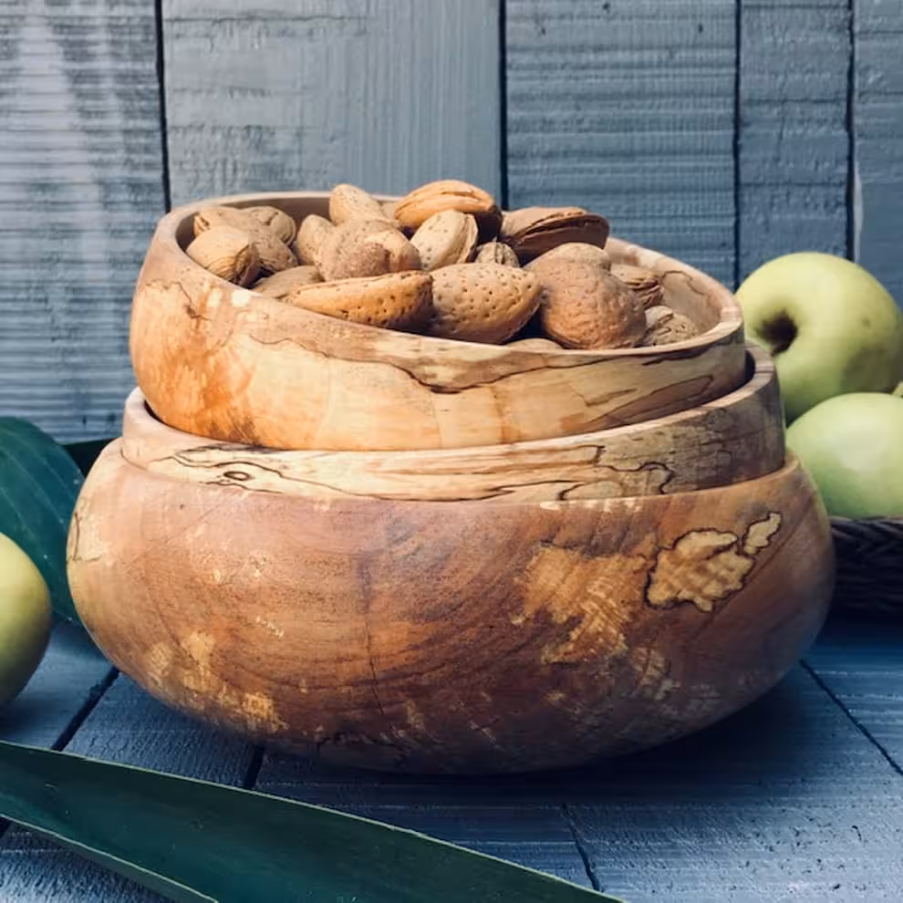 کاسه چوبی توسکا کد 063