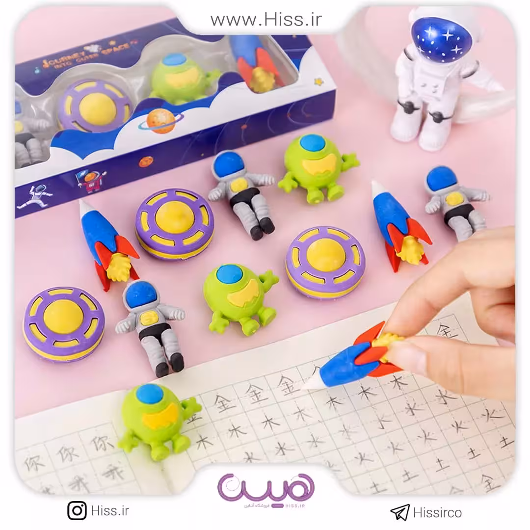 پاک کن مسافران فضانورد (بسته 4 عددی)