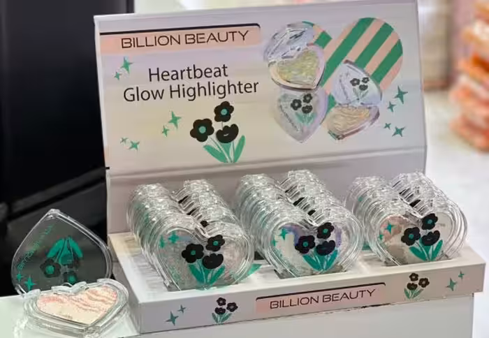 هایلایتر 10078 قلبی بیلیون بیوتی