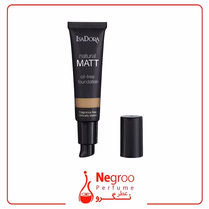 کرم پودر ایزادورا مدل نچرال مات natrual matt حجم 35 میل