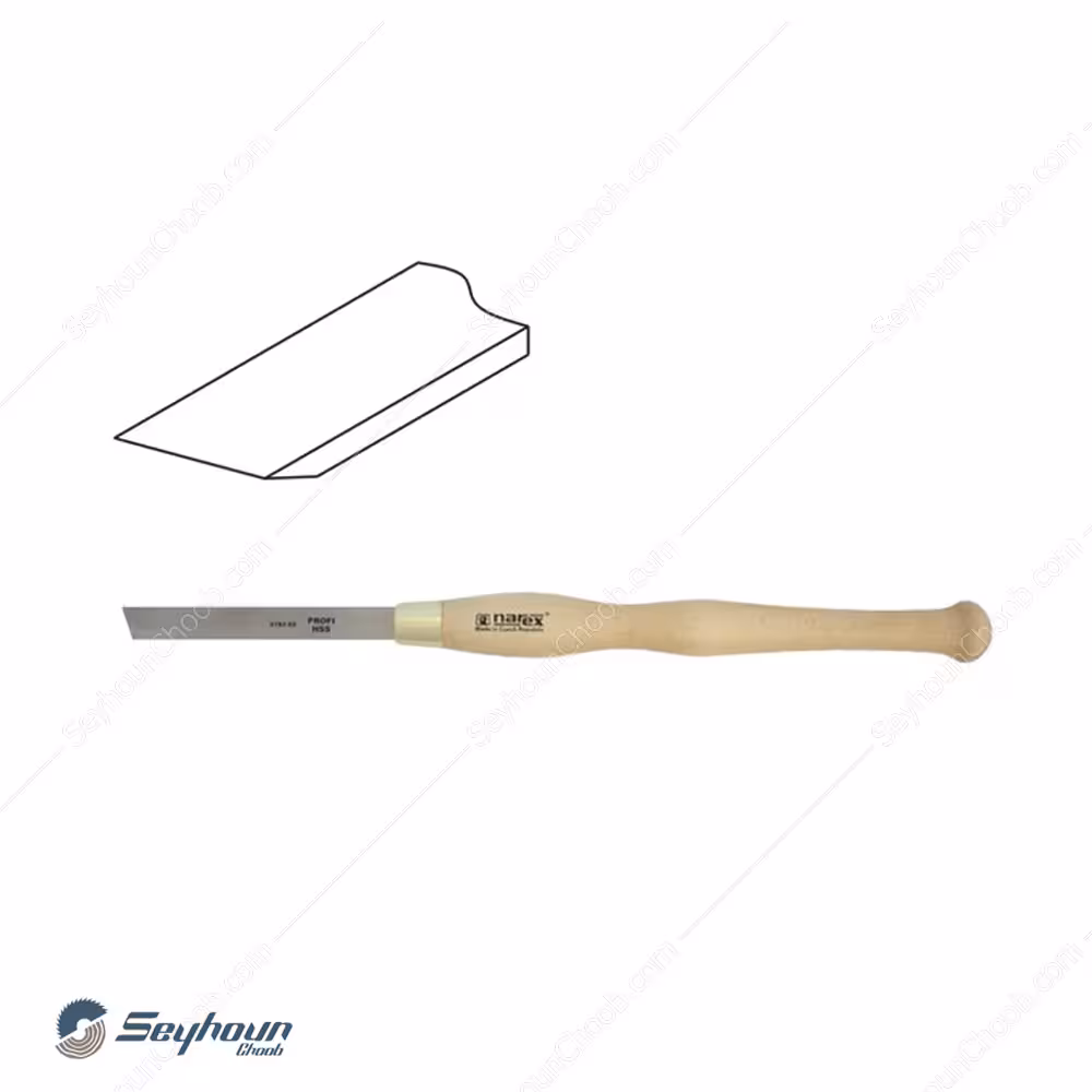 مغار خراطی تیغه سر کج نارکس چپ دست مدل narex 818258