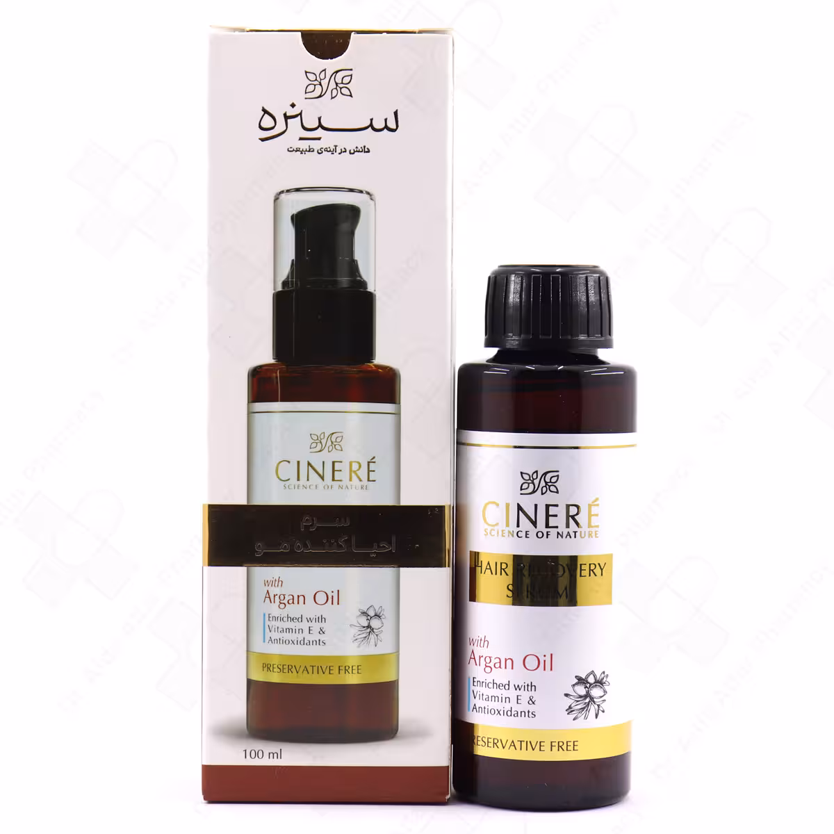 سرم احیا کننده مو سینره با روغن آرگان