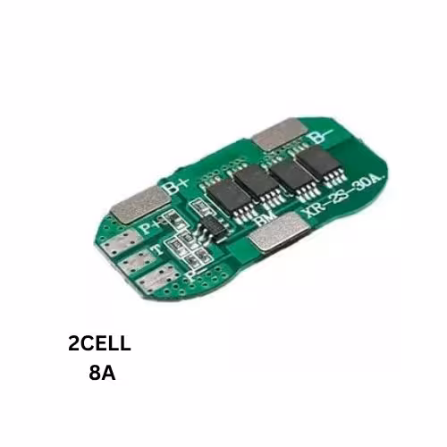 ماژول محافظ شارژ و دشارژ 2 سل 8 آمپر مدل XR-2S