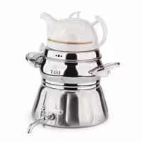 کتری قوری قیطاسی 5 لیتری مدل 8865 کف چدن