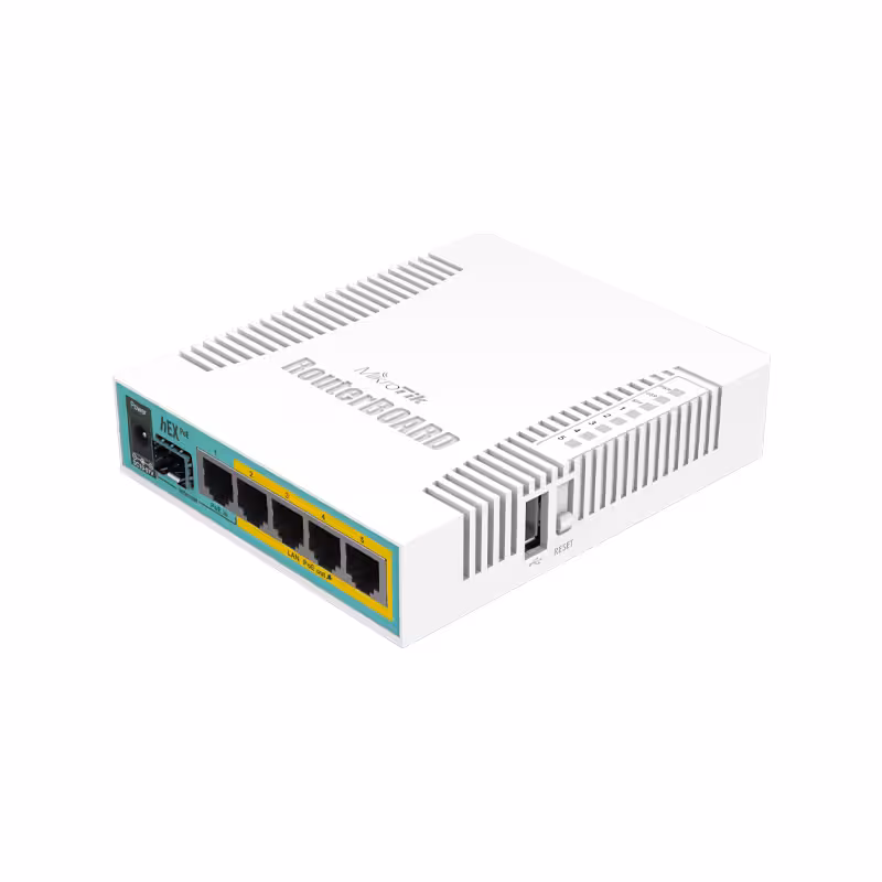 روتر میکروتیک hEX PoE