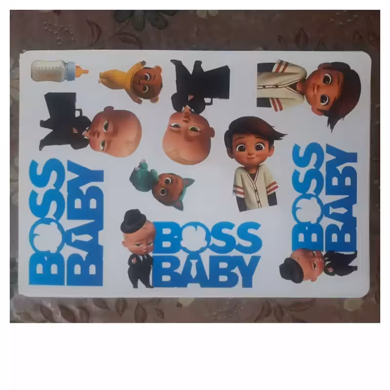 عکس غیرخوراکی روی کیک کد2