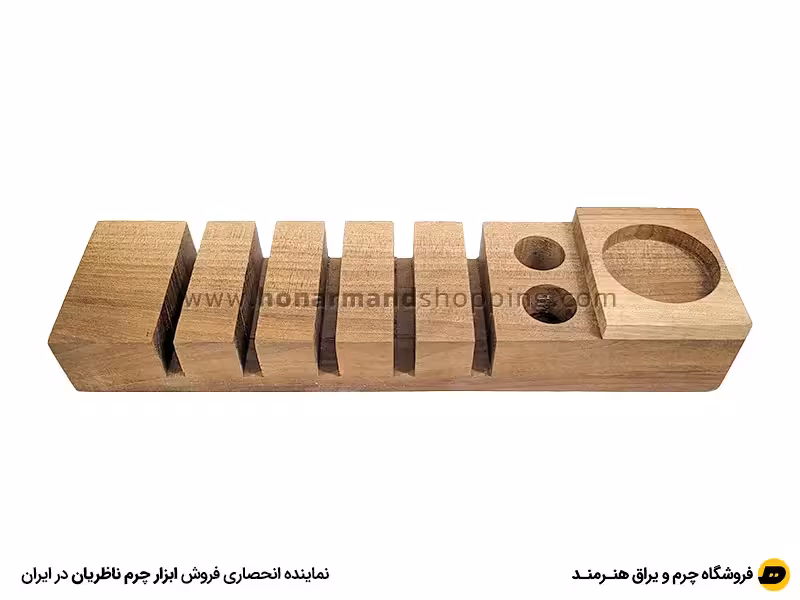 استند رنگ لبه چوب گردو