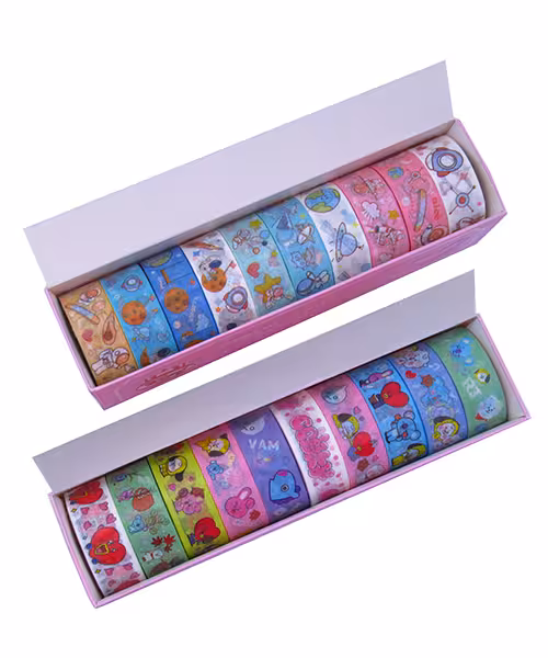 چسب واشی 10عددی پک (801) 6بسته ای