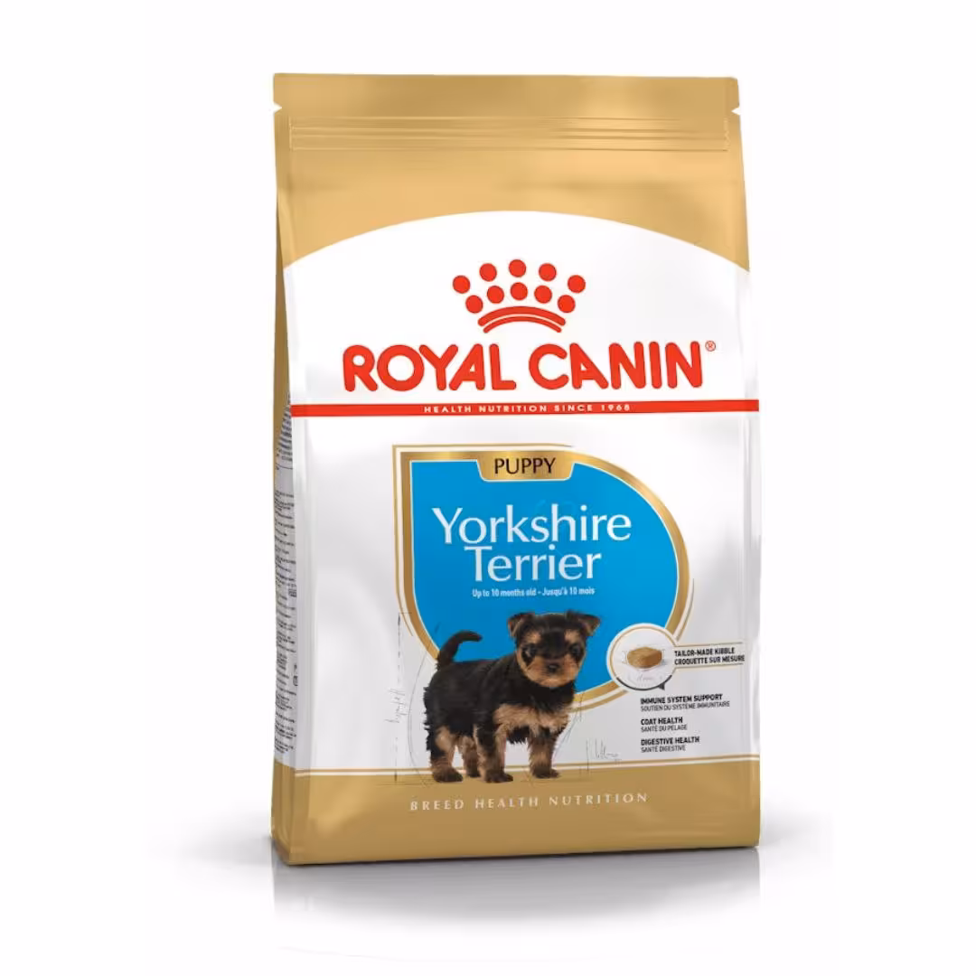 غذای خشک توله سگ نژاد یورکشایر تریرها رویال کنین 1.5کیلوگرم